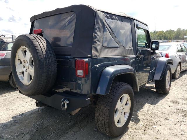 1J4FA54178L543731 - 2008 JEEP WRANGLER S CHARCOAL photo 4