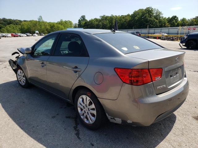 KNAFU4A26C5564147 - 2012 KIA FORTE EX GRAY photo 3