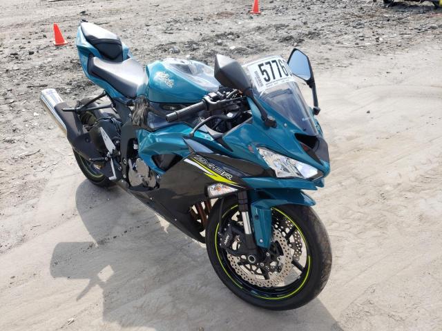 JKBZXJH11MA009589 - 2021 KAWASAKI ZX636 K TEAL photo 1