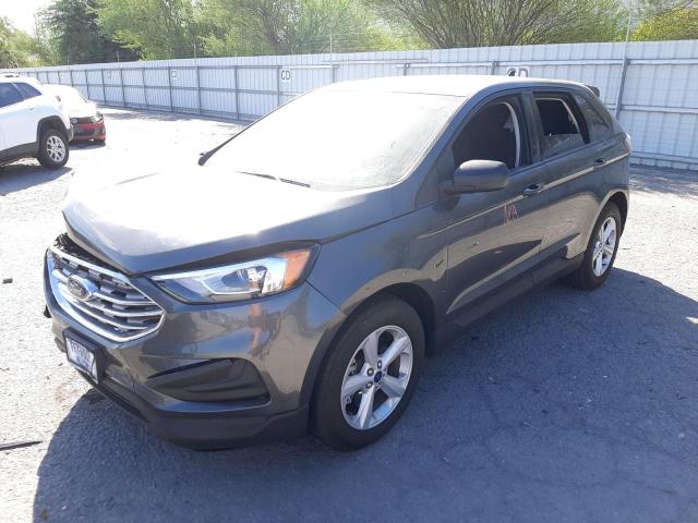 2FMPK4G9XLBB43637 - 2020 FORD EDGE SE GRAY photo 2