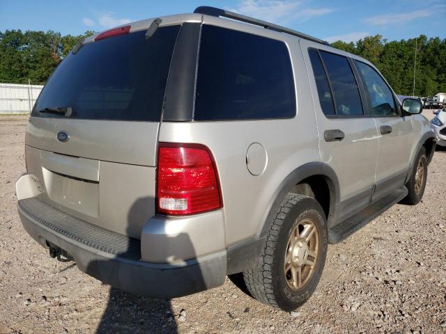 1FMZU63K53ZA34345 - 2003 FORD EXPLORER BEIGE photo 4