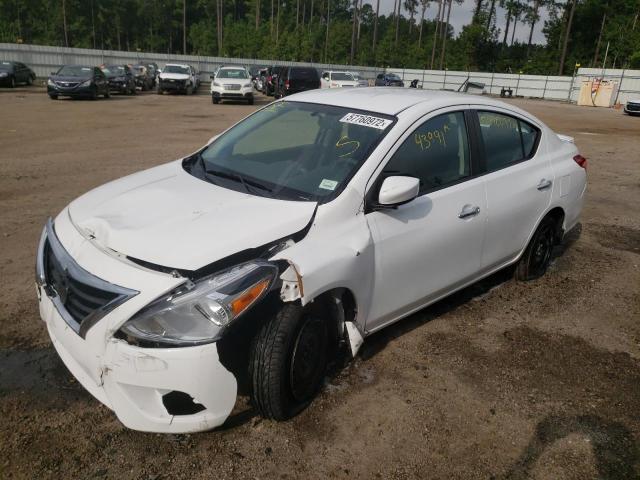 3N1CN7AP9GL837249 - 2016 NISSAN VERSA WHITE photo 2