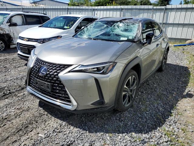 JTHP9JBH6L2022640 - 2020 LEXUS UX 250H GRAY photo 2