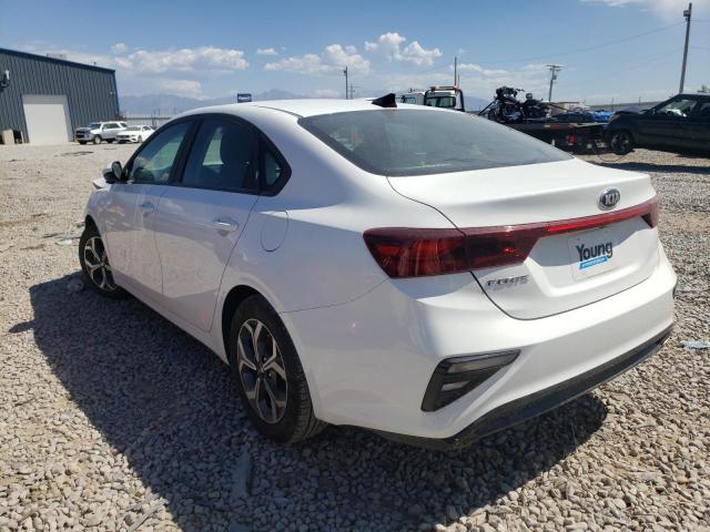 3KPF24AD4ME343646 - 2021 KIA FORTE FE WHITE photo 3