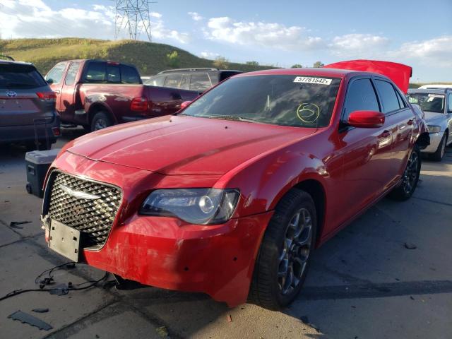 2C3CCAGG8GH162000 - 2016 CHRYSLER 300 S RED photo 2