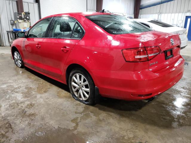 3VWD17AJ4FM218203 - 2015 VOLKSWAGEN JETTA SE RED photo 3