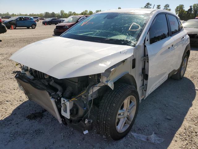 KM8K12AA5KU313805 - 2019 HYUNDAI KONA SE WHITE photo 2