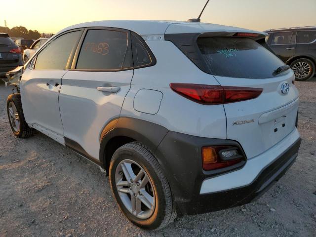 KM8K12AA5KU313805 - 2019 HYUNDAI KONA SE WHITE photo 3