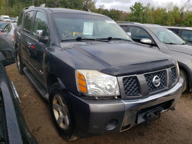 5N1AA08B66N730946 - 2006 NISSAN ARMADA SE CHARCOAL photo 1