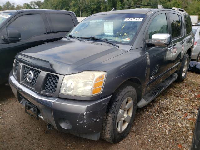 5N1AA08B66N730946 - 2006 NISSAN ARMADA SE CHARCOAL photo 2