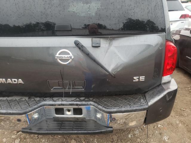 5N1AA08B66N730946 - 2006 NISSAN ARMADA SE CHARCOAL photo 9