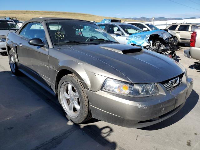 1FAFP45X52F237544 - 2002 FORD MUSTANG GT GOLD photo 1