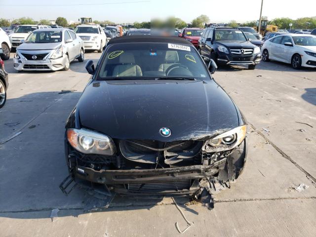 WBAUN7C51CVM26755 - 2012 BMW 135 I BLACK photo 9