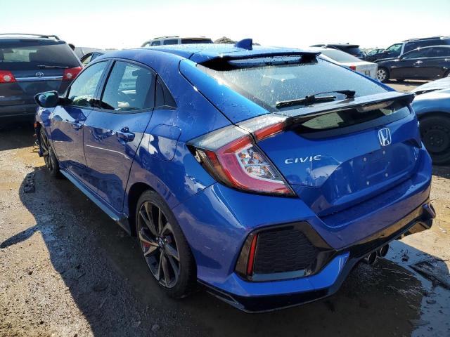 SHHFK7G47JU218301 - 2018 HONDA CIVIC SPOR BLUE photo 3