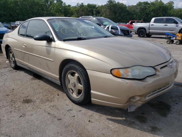 2G1WW12E749257992 - 2004 CHEVROLET MONTE CARL ბეჟი ფოტო 1