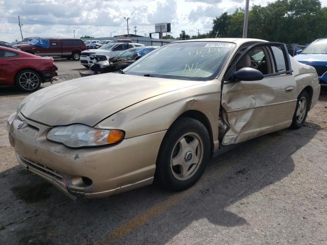 2G1WW12E749257992 - 2004 CHEVROLET MONTE CARL ბეჟი ფოტო 2