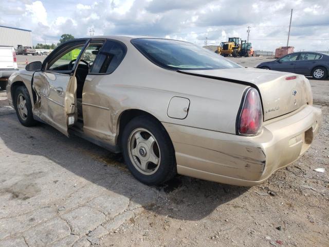 2G1WW12E749257992 - 2004 CHEVROLET MONTE CARL ბეჟი ფოტო 3