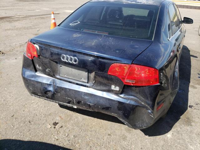 WAUEH78E47A044298 - 2007 AUDI A4 S-LINE BLUE photo 9