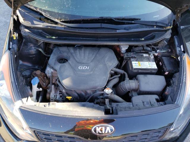 KNADM5A36D6303957 - 2013 KIA RIO LX BLACK photo 7