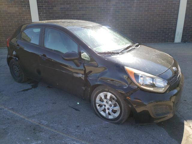 KNADM5A36D6303957 - 2013 KIA RIO LX BLACK photo 9