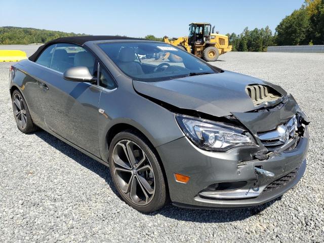 W04WH3N57HG154467 - 2017 BUICK CASCADA PR GRAY photo 1