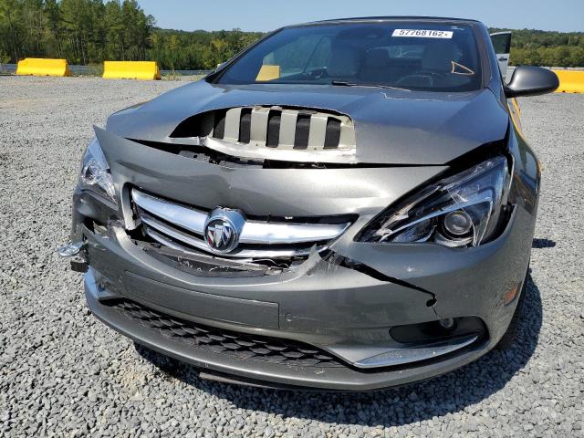 W04WH3N57HG154467 - 2017 BUICK CASCADA PR GRAY photo 9