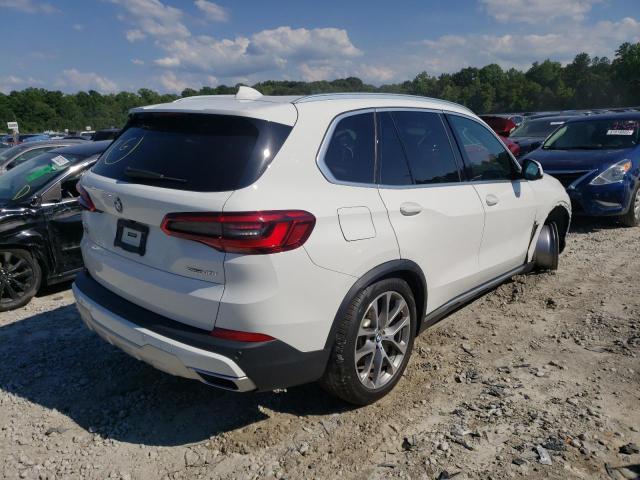 5UXCR6C50KLL63735 - 2019 BMW X5 XDRIVE4 WHITE photo 4