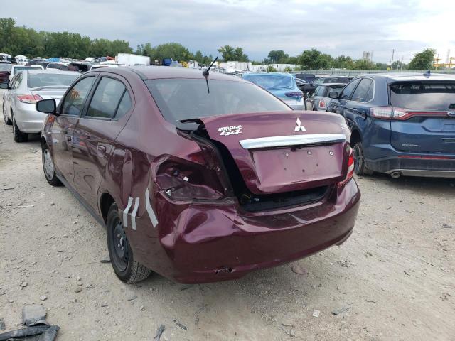 ML32F3FJ1LHF05324 - 2020 MITSUBISHI MIRAGE G4 PURPLE photo 3