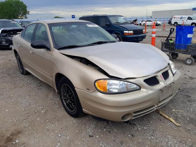 1G2NE52E55M250741 - 2005 PONTIAC GRAND AM S TAN photo 1