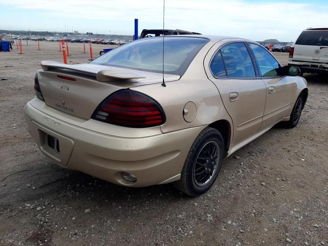 1G2NE52E55M250741 - 2005 PONTIAC GRAND AM S TAN photo 4