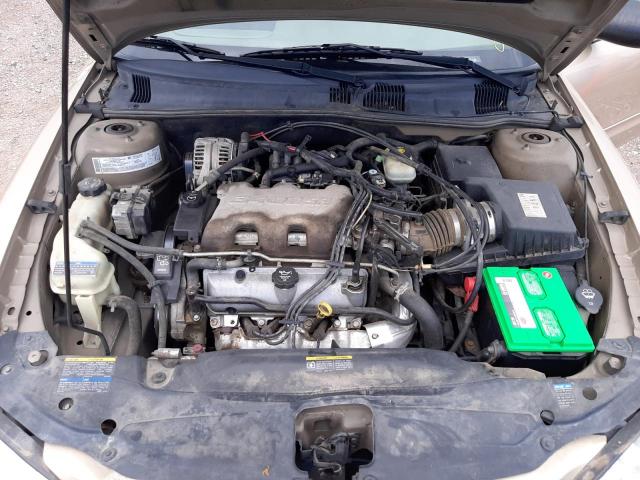 1G2NE52E55M250741 - 2005 PONTIAC GRAND AM S TAN photo 7