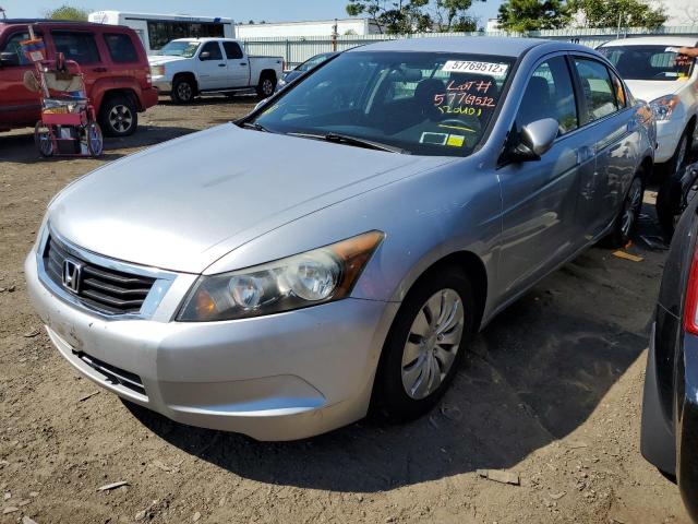 1HGCP26349A120401 - 2009 HONDA ACCORD LX SILVER photo 2