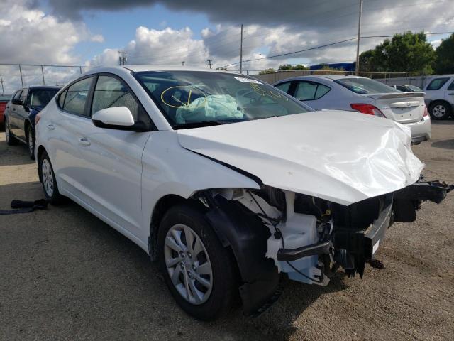 5NPD74LF7JH345793 - 2018 HYUNDAI ELANTRA SE WHITE photo 1