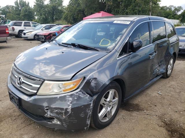 5FNRL5H97CB122875 - 2012 HONDA ODYSSEY TO GRAY photo 2