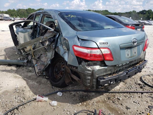 4T1BE46K18U761582 - 2008 TOYOTA CAMRY CE GRAY photo 3