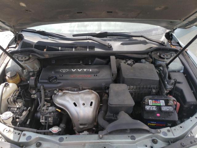 4T1BE46K18U761582 - 2008 TOYOTA CAMRY CE GRAY photo 7