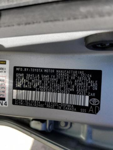 2T1KR32E95C400662 - 2005 TOYOTA MATRIX 灰色 照片 10