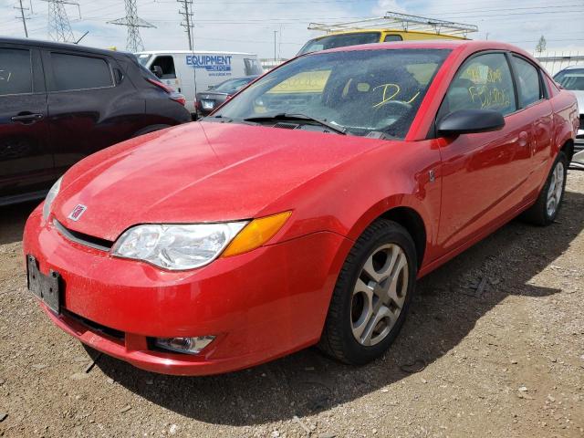 1G8AW14F54Z199985 - 2004 SATURN ION LEVEL RED photo 2