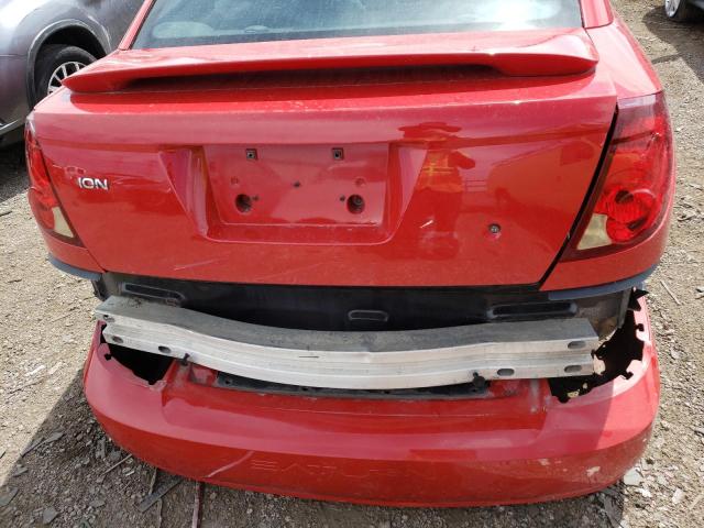 1G8AW14F54Z199985 - 2004 SATURN ION LEVEL RED photo 9