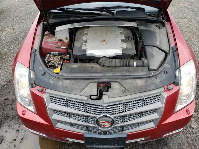 1G6DS57V080168052 - 2008 CADILLAC CTS HI FEA BURGUNDY photo 7