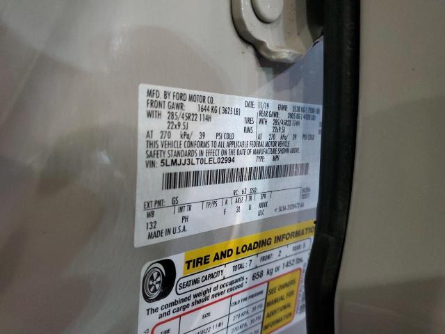 5LMJJ3LT0LEL02994 - 2020 LINCOLN NAVIGATOR 灰色 照片 10