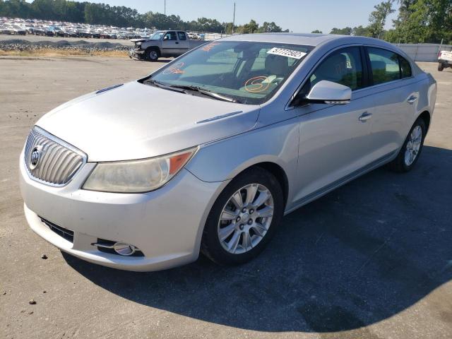 1G4GD5ER2CF296353 - 2012 BUICK LACROSSE P SILVER photo 2