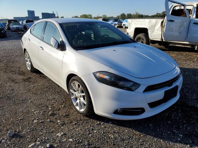 1C3CDFBA3DD306994 - 2013 DODGE DART SXT WHITE photo 1