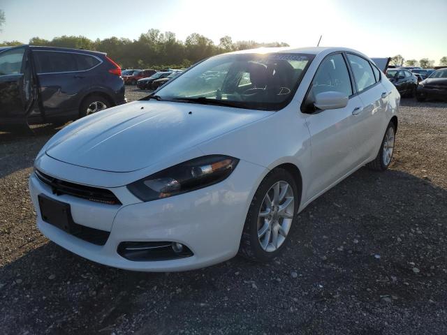 1C3CDFBA3DD306994 - 2013 DODGE DART SXT WHITE photo 2