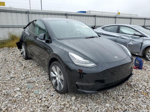 7SAYGDEE8NF329311 - 2022 TESLA MODEL Y BLACK photo 1