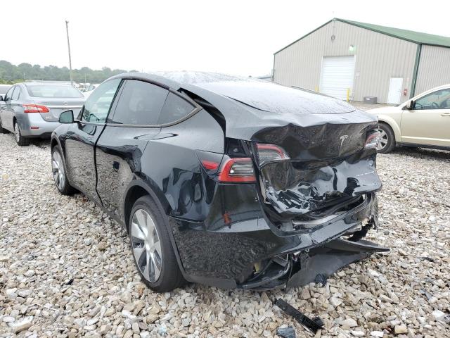 7SAYGDEE8NF329311 - 2022 TESLA MODEL Y Черный фото 3