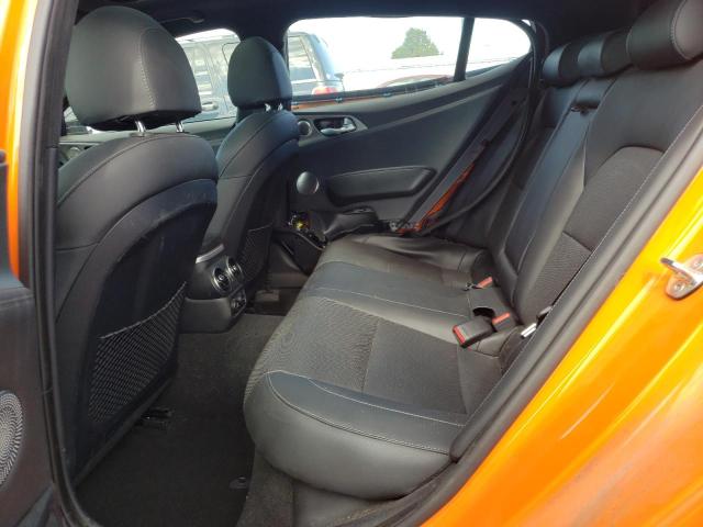 KNAE35LCXK6070778 - 2019 KIA STINGER GT ORANGE photo 6