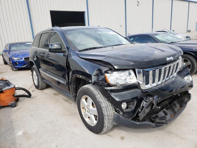 1C4RJEAG8CC264034 - 2012 JEEP GRAND CHER BLACK photo 1