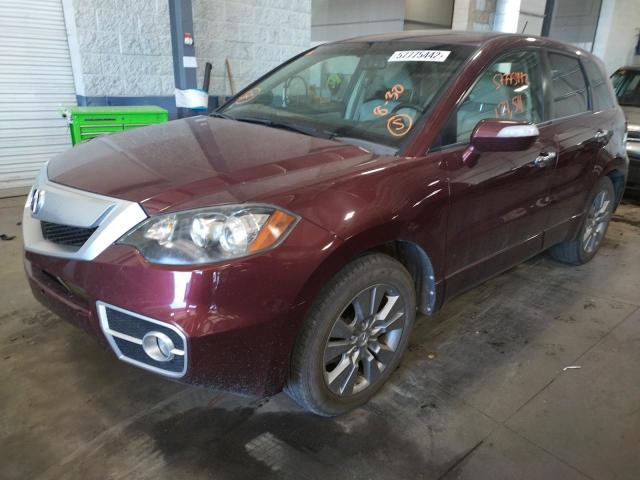 5J8TB1H59CA004660 - 2012 ACURA RDX TECHNO BURGUNDY photo 2