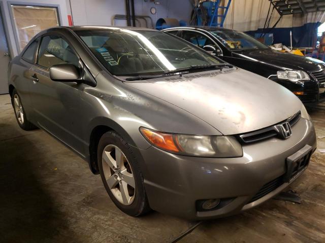 2HGFG11807H544814 - 2007 HONDA CIVIC EX GRAY photo 1